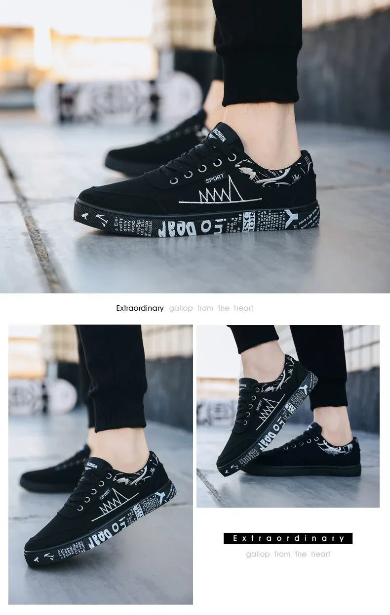 Canvas Sneakers Comfortable Breathable Casual Shoes