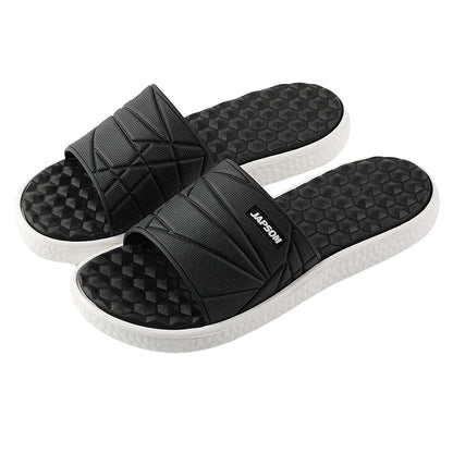 Summer Men Big Size Indoor EVA Massage Slippers Men's Slides House