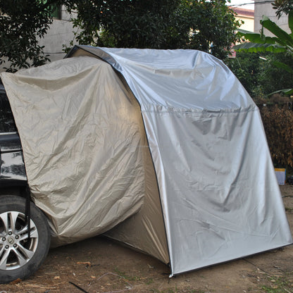 CZX-553 Car Awning Sun Shelter Camping SUV Rear Tent,Portable Waterproof car rear tent can be used alone as bike tent or storage