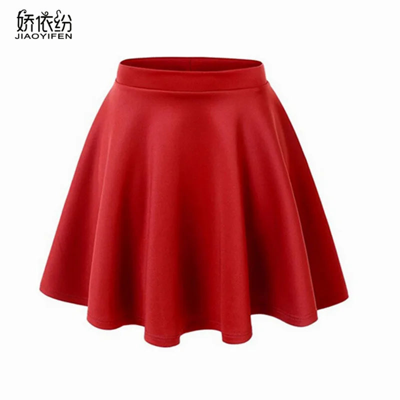 New Summer Women's Skirts  Sexy Girl Mini Elastic Pleated Skirt for Female JYF Brand