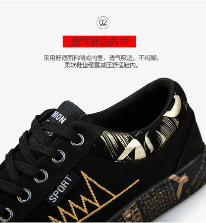 Canvas Sneakers Comfortable Breathable Casual Shoes