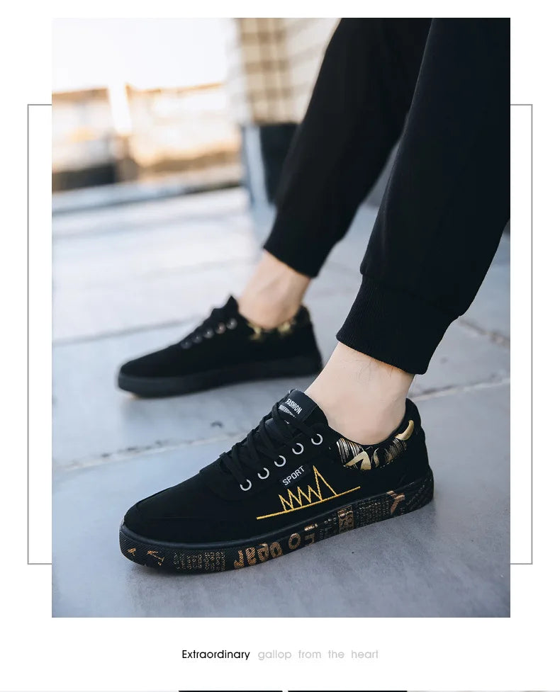 Canvas Sneakers Comfortable Breathable Casual Shoes