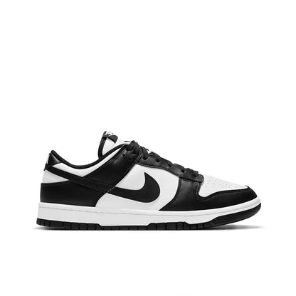 Original Nike Dunk Low Retro 'Black' Men's Skateboarding Shoes Classic Unisex Black and White Panda Sneakers DD1391-100