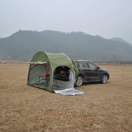 CZX-553 Car Awning Sun Shelter Camping SUV Rear Tent,Portable Waterproof car rear tent can be used alone as bike tent or storage