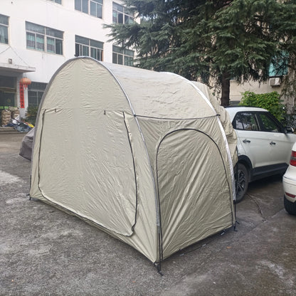 CZX-553 Car Awning Sun Shelter Camping SUV Rear Tent,Portable Waterproof car rear tent can be used alone as bike tent or storage