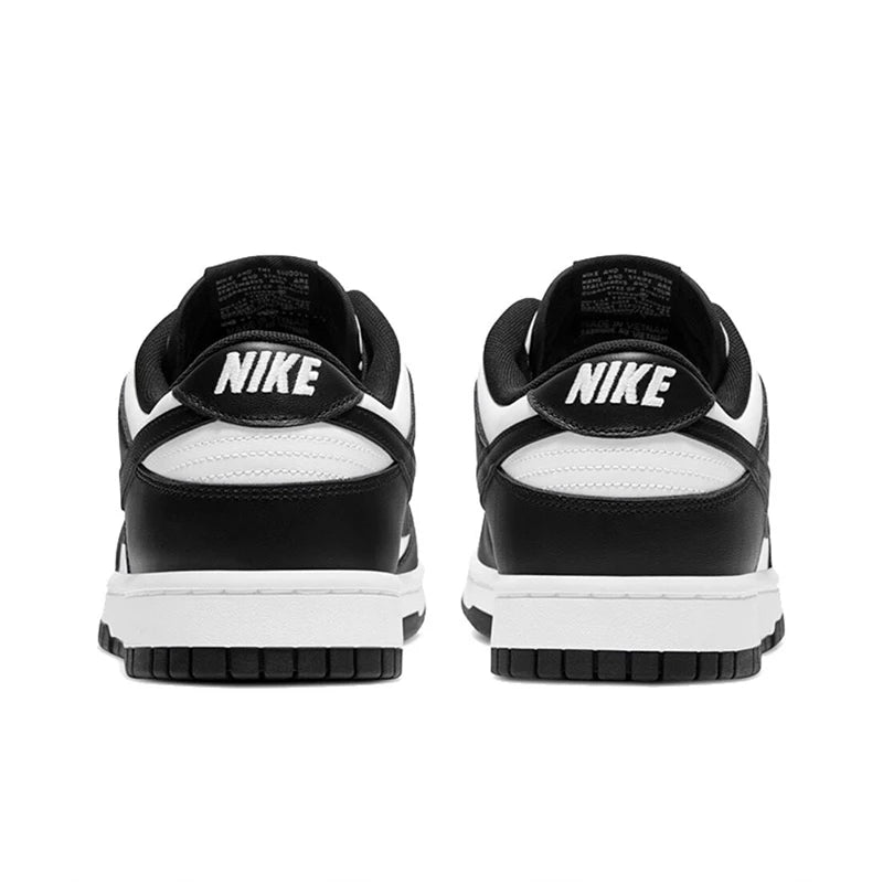 Original Nike Dunk Low Retro 'Black' Men's Skateboarding Shoes Classic Unisex Black and White Panda Sneakers DD1391-100