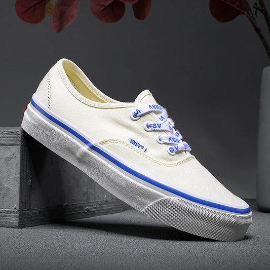 2022 Summer New Womens Canvas Shoes Men Fashion Concise Casual Sneakers Low Top Skateboarding Shoes Wear-Resisting Flat Sneakers