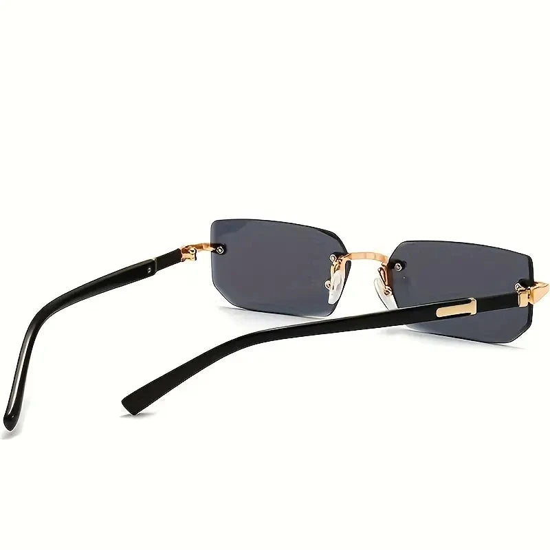 Popular Women Men Shades Small Square Sun Glasses Summer Traveling