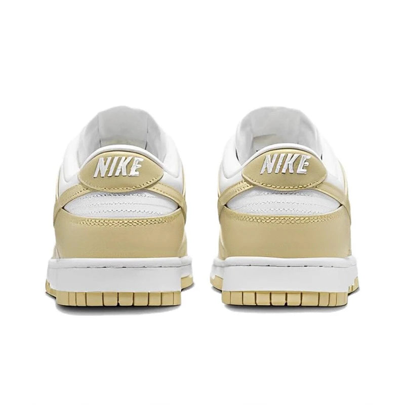 Nike Dunk Low 'Team Gold' Men's Skateboarding Shoes Wear Resistant Fashionable Retro Off White Sneakers