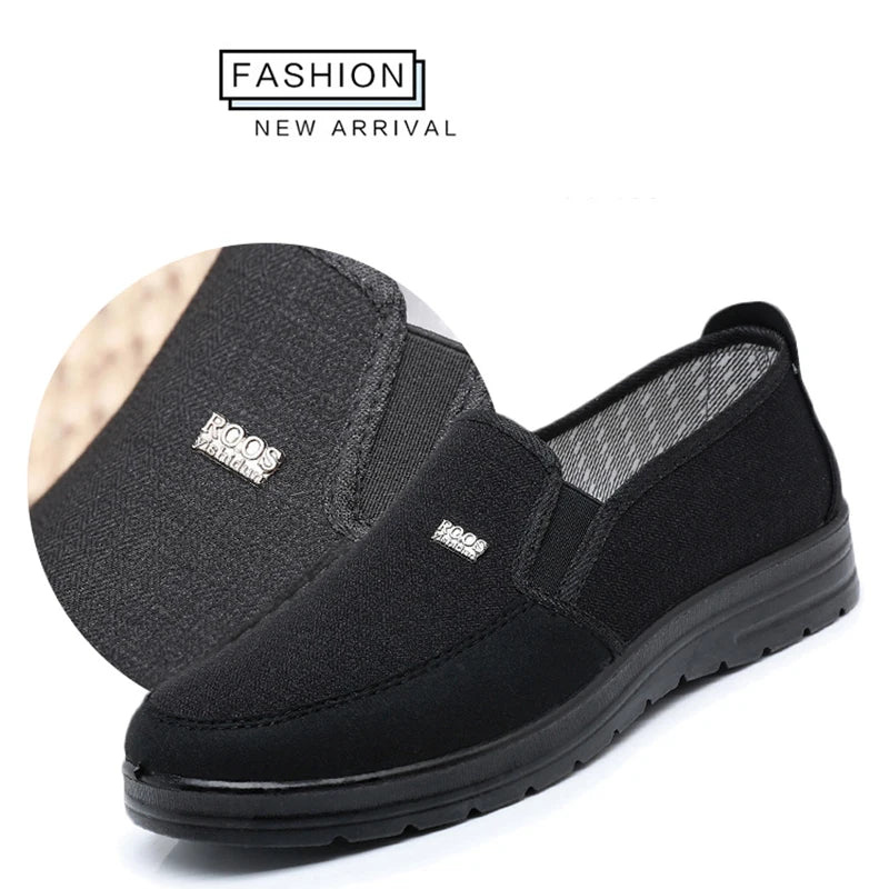 Oversize Cloth Shoes Men's Shoes Flat Old Dad Shoes Breathable