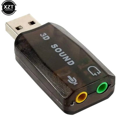 Channel 5.1 External 3D USB Audio adapter