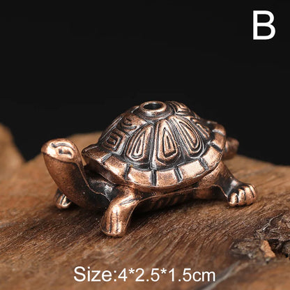 Mini Metal Turtle Shape Incense Stick Meditation Buddha Sandalwood Stick Holder Funny Animal Incense Holders Home Decor