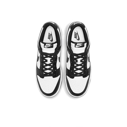 Original Nike Dunk Low Retro 'Black' Men's Skateboarding Shoes Classic Unisex Black and White Panda Sneakers DD1391-100