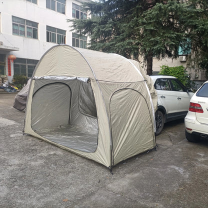 CZX-553 Car Awning Sun Shelter Camping SUV Rear Tent,Portable Waterproof car rear tent can be used alone as bike tent or storage