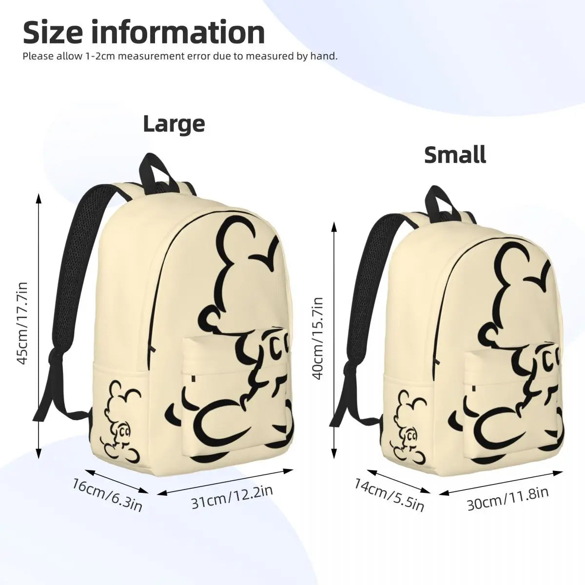 Children's Bags Disney Mickey Mouse Students Backpack Birthday