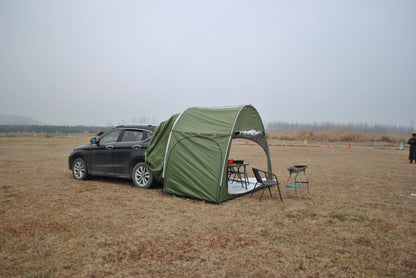 CZX-553 Car Awning Sun Shelter Camping SUV Rear Tent,Portable Waterproof car rear tent can be used alone as bike tent or storage