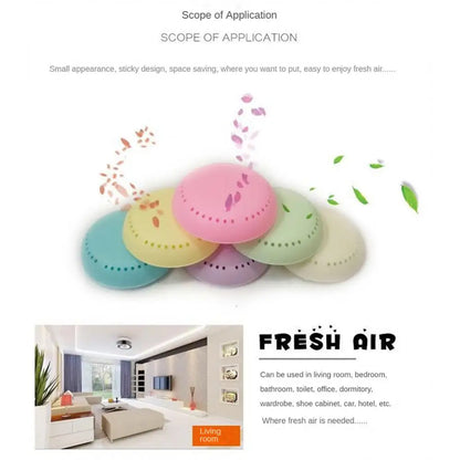 Mini Air Freshener Adhesive Air Freshener For Bathroom Toilet Wardrobe Air Freshener For Home Air Freshener Household Home Decor