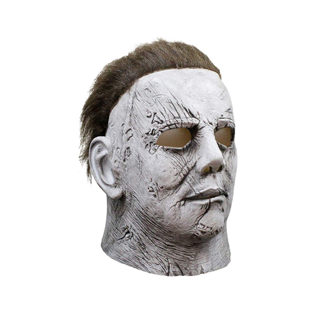 Michael Myers Horror Full Mask Latex Mask Halloween Fancy Dress Scary Costume